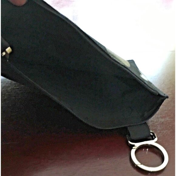 Mickey Mouse Disneyland Resort Celebrate Everyday Black Pouch Bag Case Clip On - Picture 3 of 3